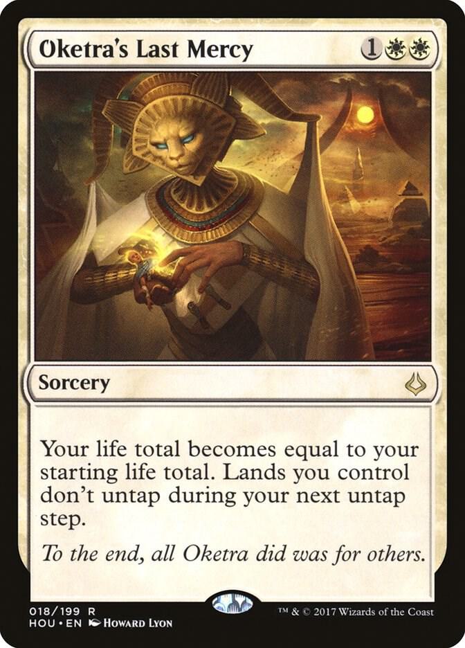 Oketra's Last Mercy 18 Hour of Devastation MTG R NM