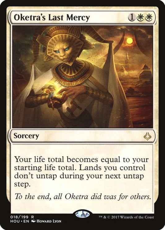 Oketra's Last Mercy 18 Hour of Devastation MTG R NM