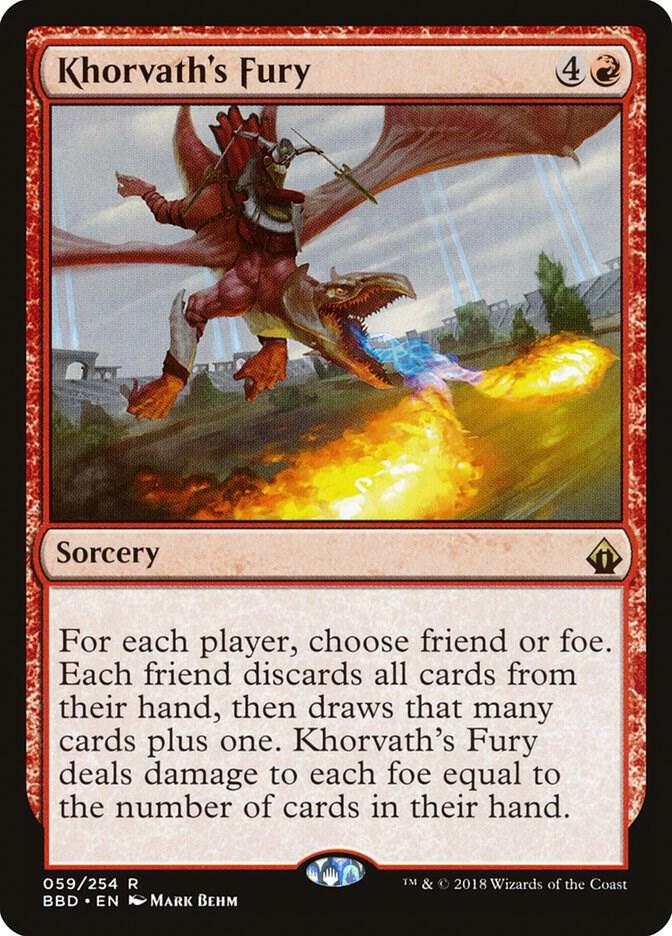 Khorvath's Fury 59 Battlebond MTG R NM