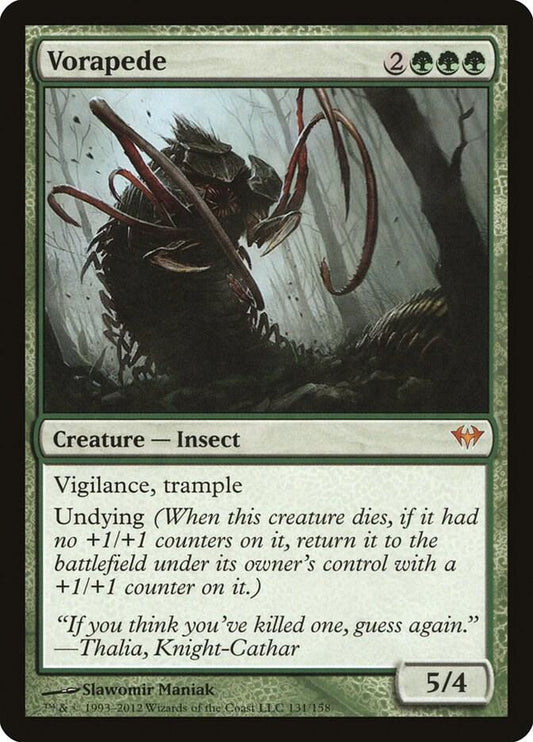 Vorapede 131 Dark Ascension MTG Mythic NM