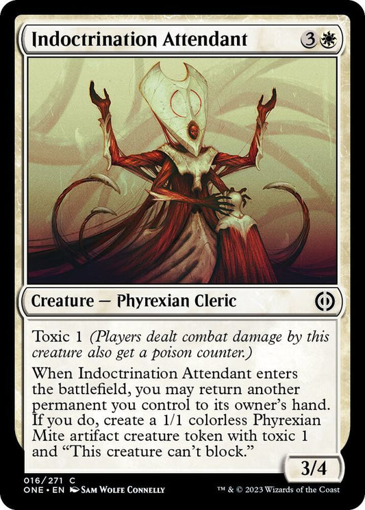 Indoctrination Attendant 16 Phyrexia: All Will Be One MTG C NM