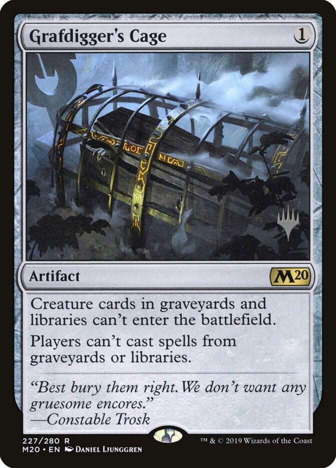 Grafdigger's Cage 227 Promo Pack: Core Set 2020 MTG R LP