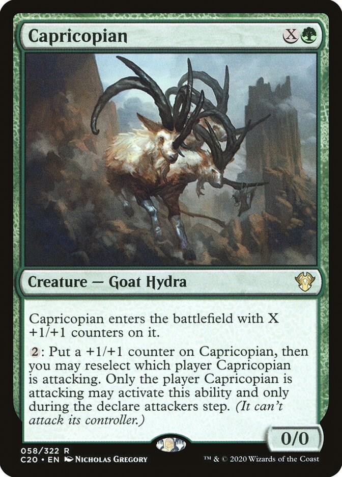 Capricopian 58 Commander 2020 MTG R NM