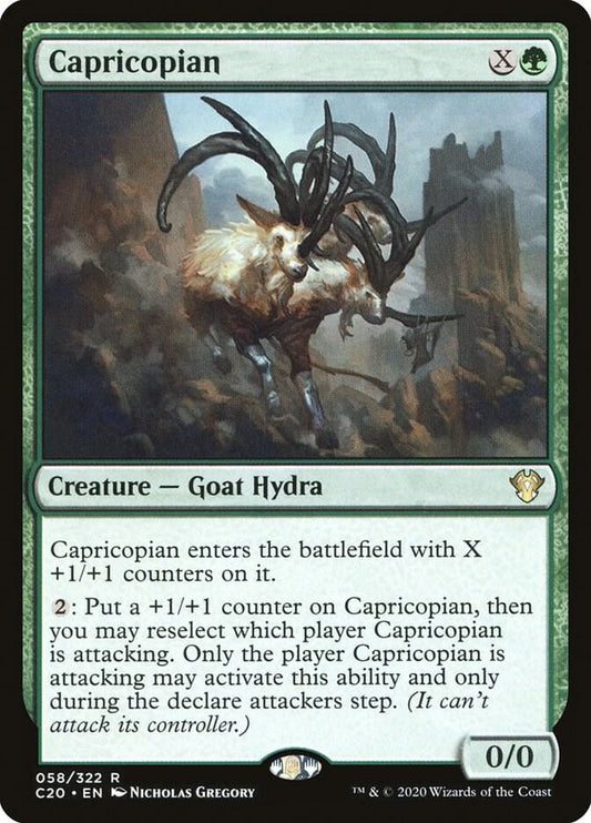 Capricopian 58 Commander 2020 MTG R NM
