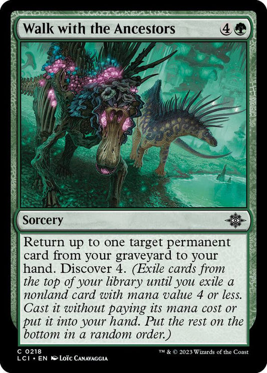 Walk with the Ancestors 218 The Lost Caverns of Ixalan MTG C NM