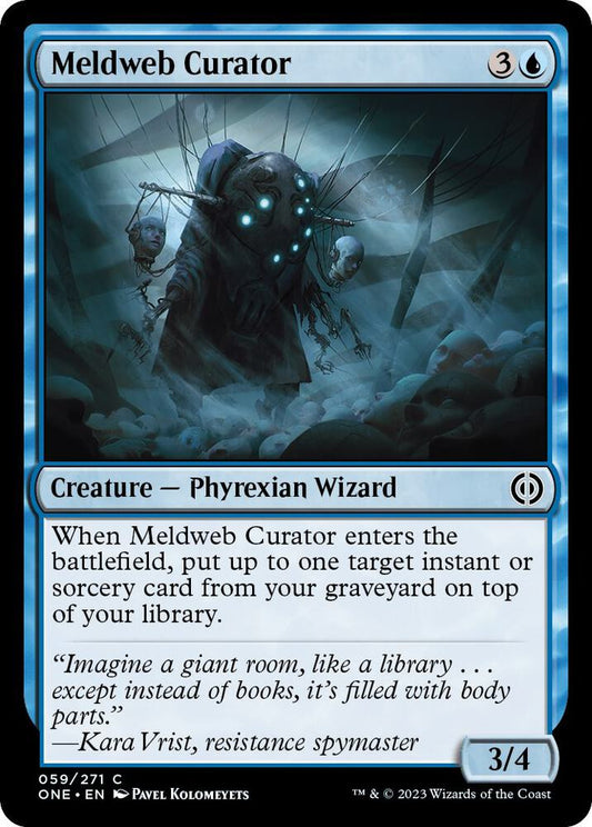 Meldweb Curator 59 Phyrexia: All Will Be One MTG C NM