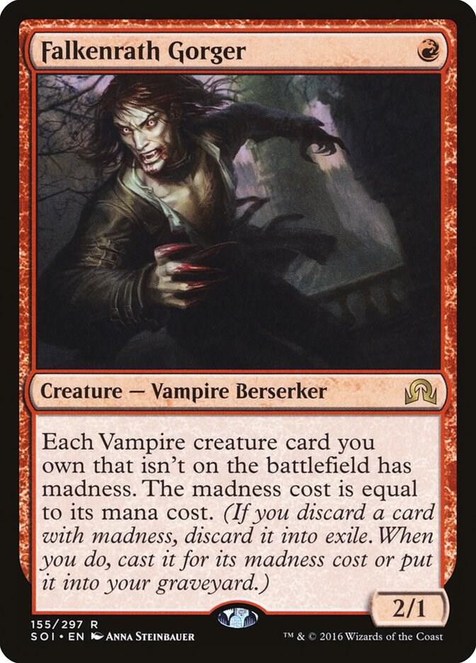 Falkenrath Gorger 155 Shadows over Innistrad MTG R NM
