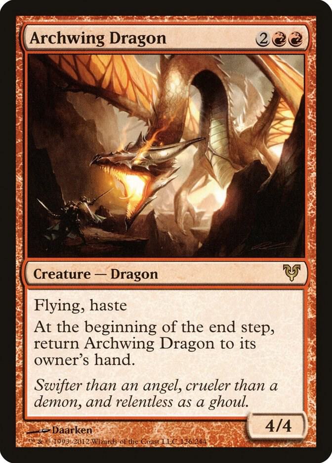 Archwing Dragon 126 Avacyn Restored MTG R NM