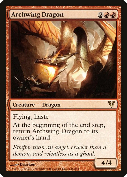 Archwing Dragon 126 Avacyn Restored MTG R NM