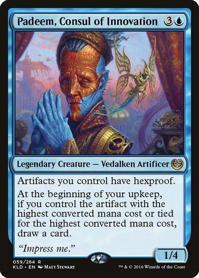 Padeem, Consul of Innovation 59 Kaladesh MTG R NM
