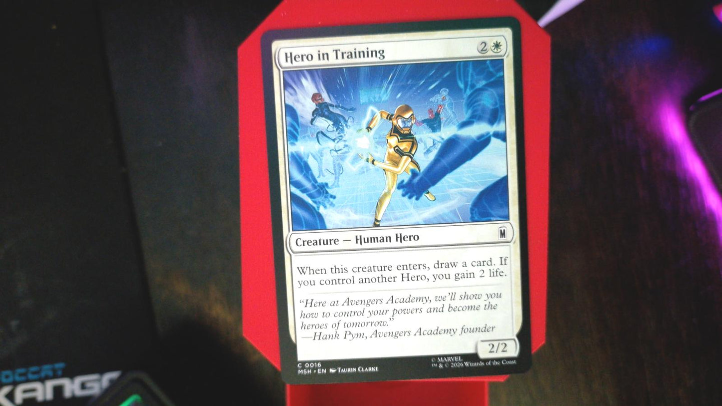 Hero in Training 16 Marvel Super Heroes MTG C NM