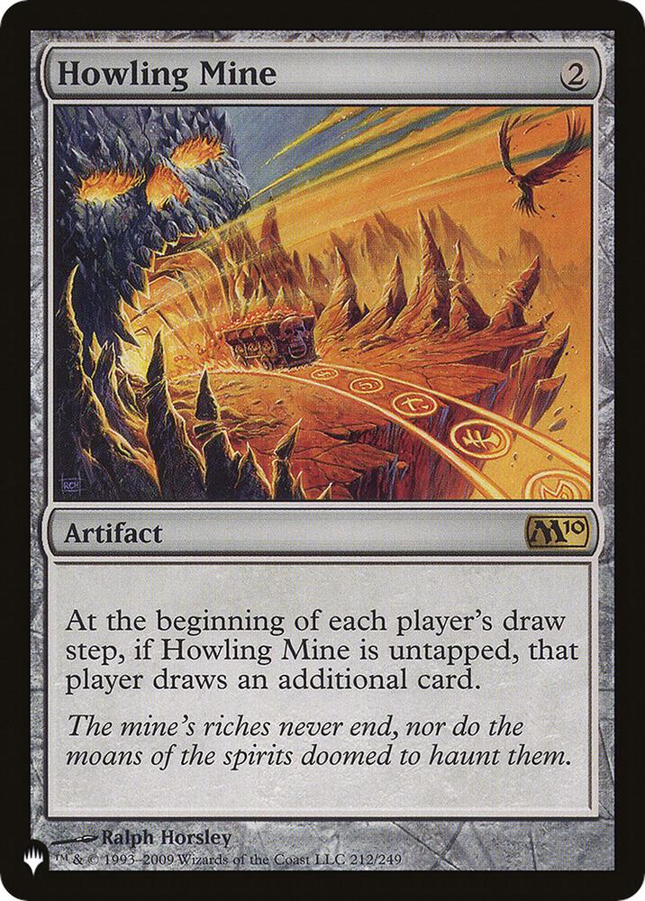 Howling Mine 212/249 The List Reprints MTG R NM