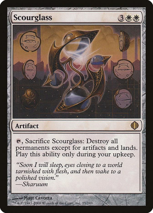 Scourglass 25 Shards of Alara MTG R NM