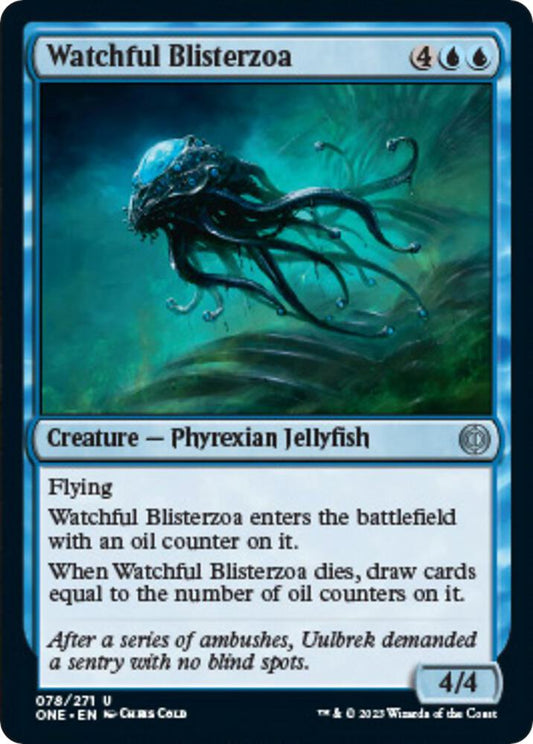 Watchful Blisterzoa 78 Phyrexia: All Will Be One MTG UC NM