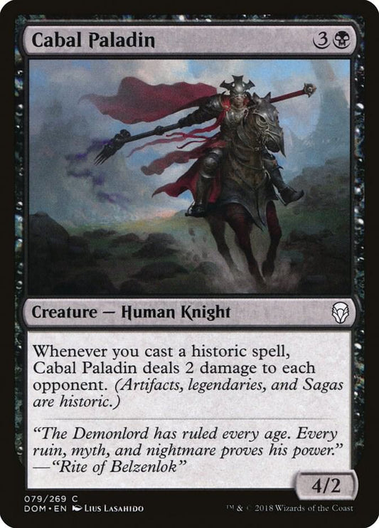 Cabal Paladin 79 Dominaria MTG C NM