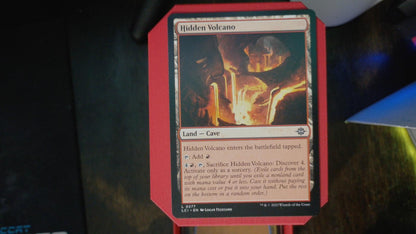 Hidden Volcano 277 The Lost Caverns of Ixalan MTG Land NM