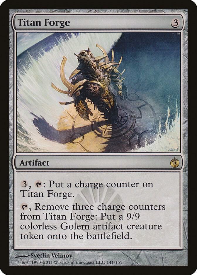 Titan Forge 141 Mirrodin Besieged MTG R NM