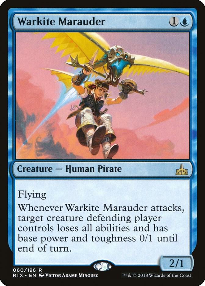 Warkite Marauder 60 Rivals of Ixalan MTG R NM