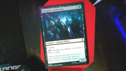 Kingpin's Enforcers 102 Marvel Super Heroes MTG C Foil NM
