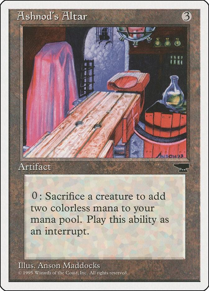 Ashnod's Altar Chronicles MTG C MP