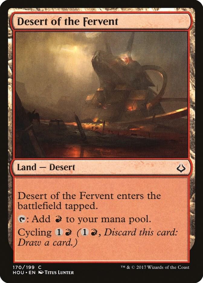 Desert of the Fervent 170 Hour of Devastation MTG C NM