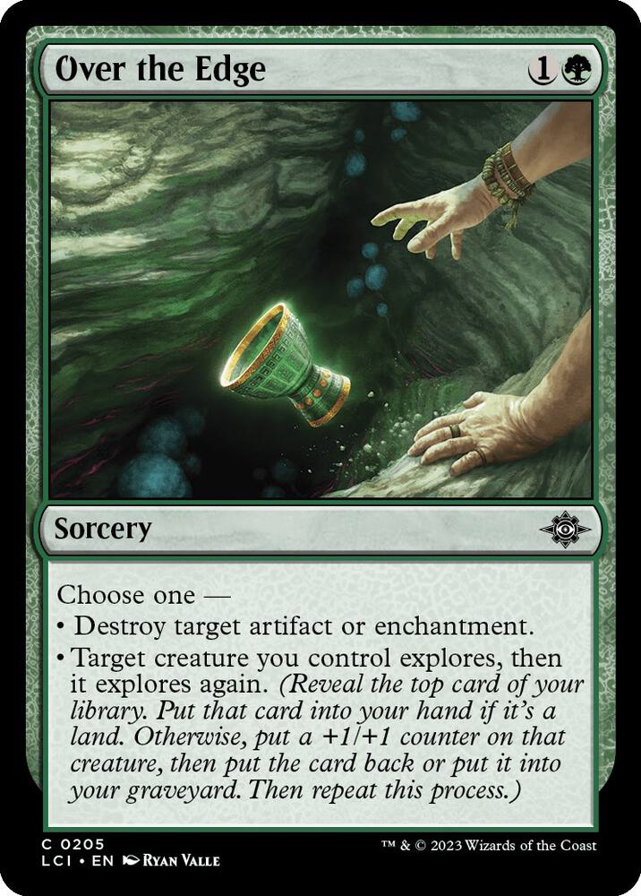 Over the Edge 205 The Lost Caverns of Ixalan MTG C NM