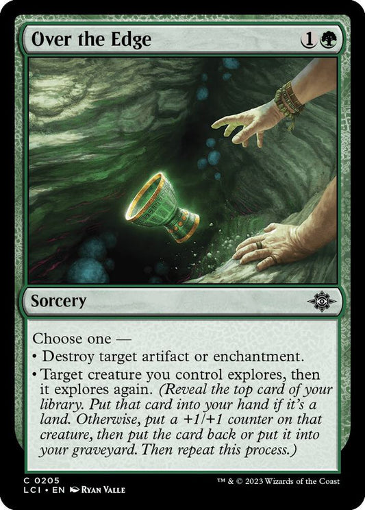 Over the Edge 205 The Lost Caverns of Ixalan MTG C NM