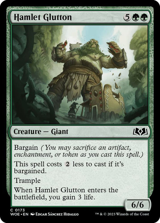 Hamlet Glutton 173 Wilds of Eldraine MTG C NM