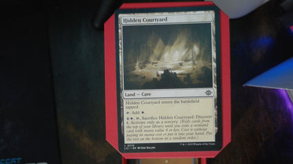 Hidden Courtyard 274 The Lost Caverns of Ixalan MTG Land NM