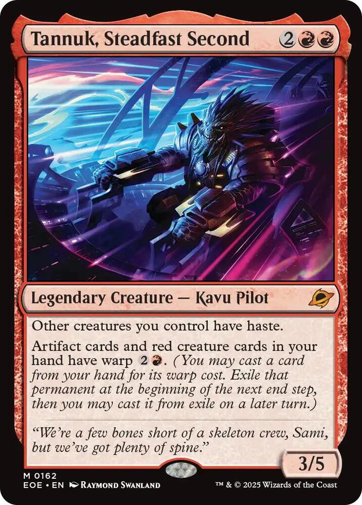 Tannuk, Steadfast Second 162 Edge of Eternities MTG Mythic NM