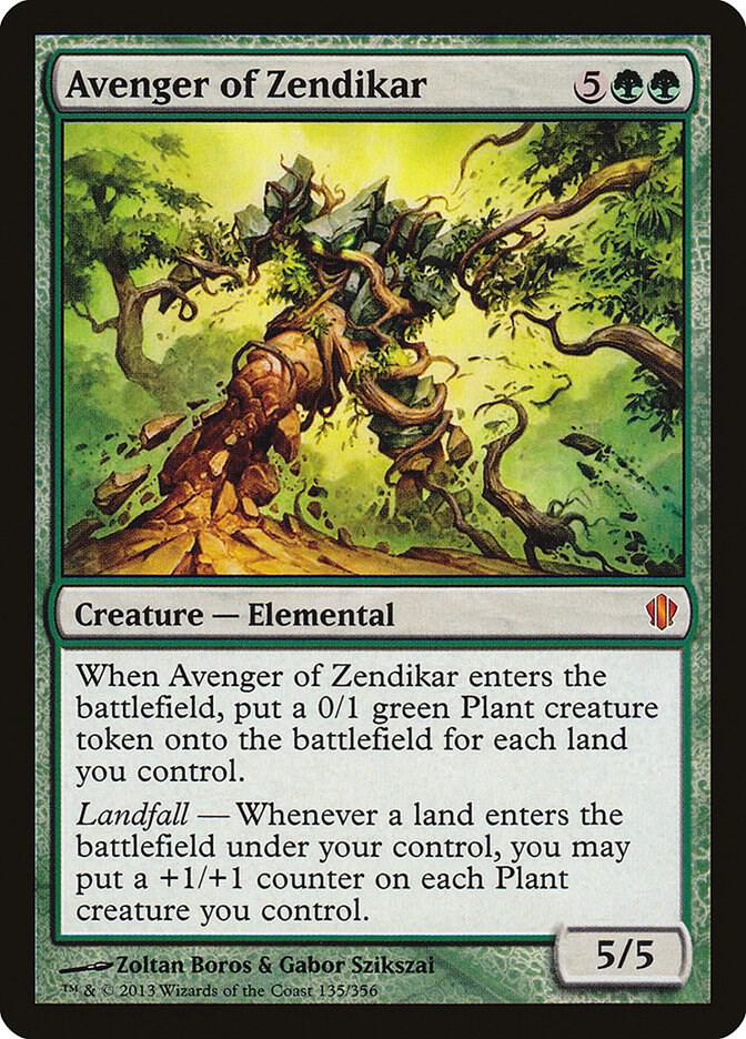 Avenger of Zendikar 135 Commander 2013 MTG Mythic NM