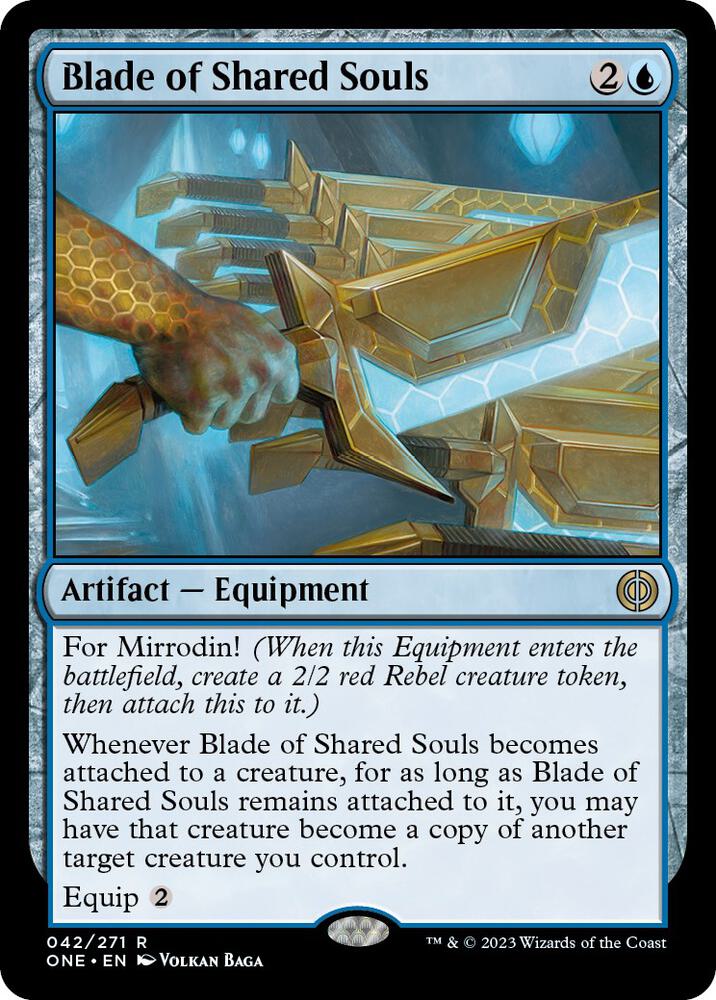 Blade of Shared Souls 42 Phyrexia: All Will Be One MTG R NM