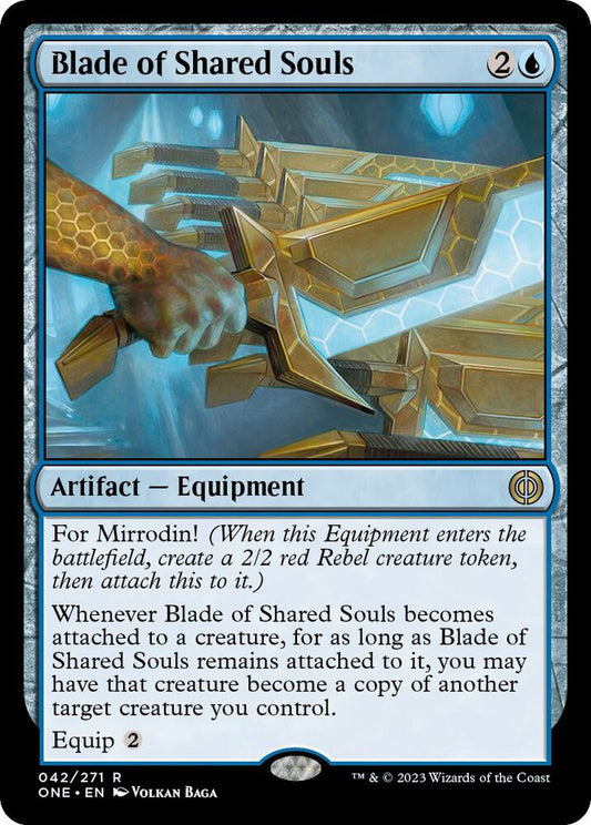 Blade of Shared Souls 42 Phyrexia: All Will Be One MTG R NM