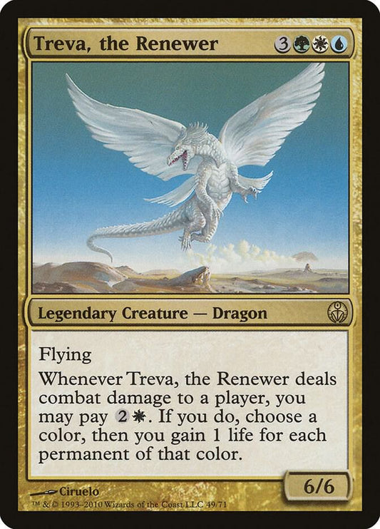 Treva, the Renewer 49 Duel Decks: Phyrexia vs. the Coalition MTG R LP