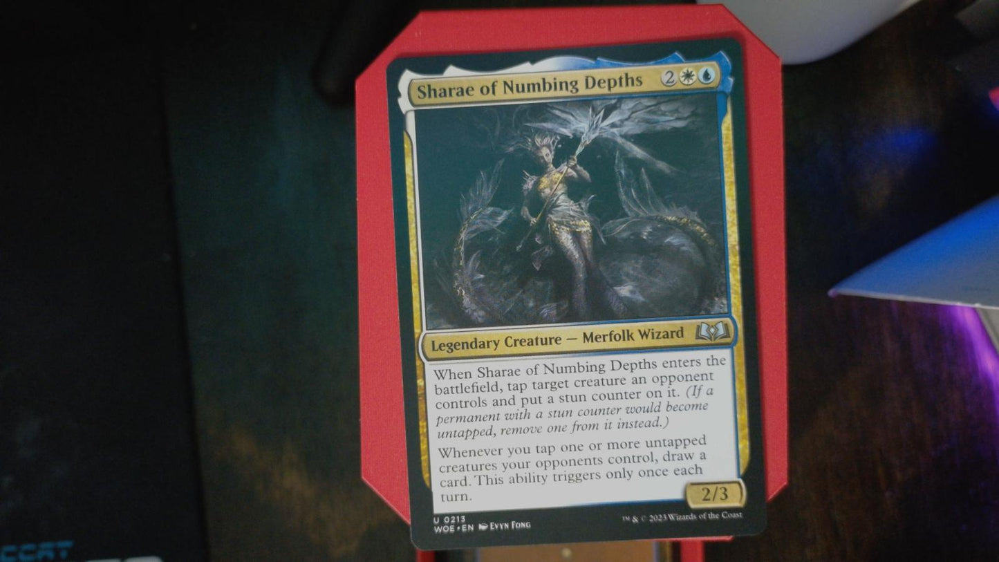 Sharae of Numbing Depths 213 Wilds of Eldraine MTG UC NM