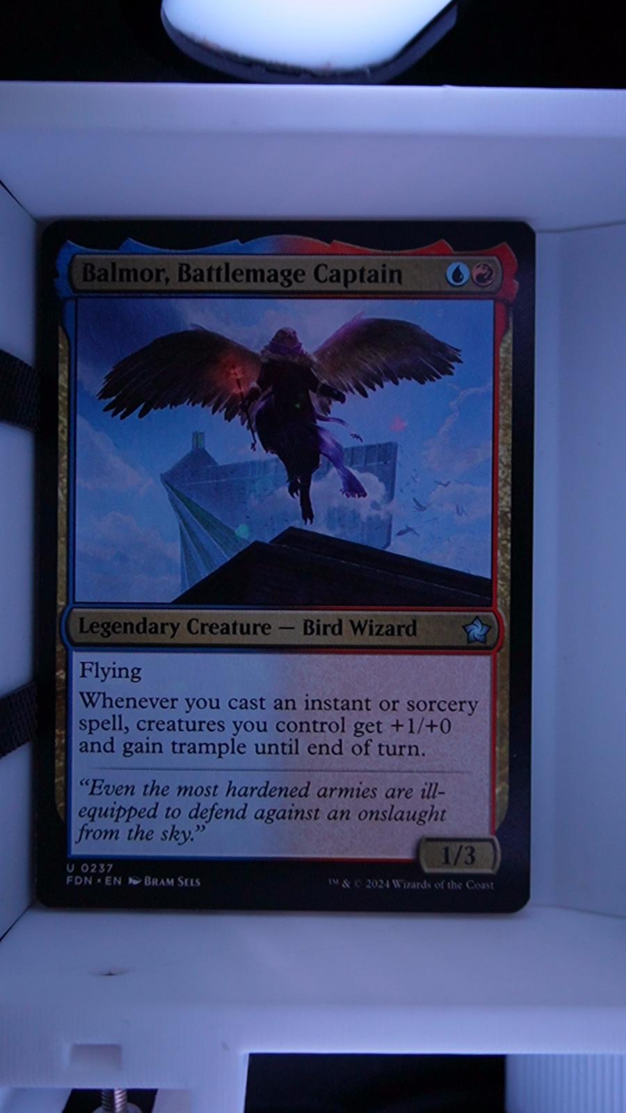 Balmor, Battlemage Captain 237 Foundations MTG UC NM