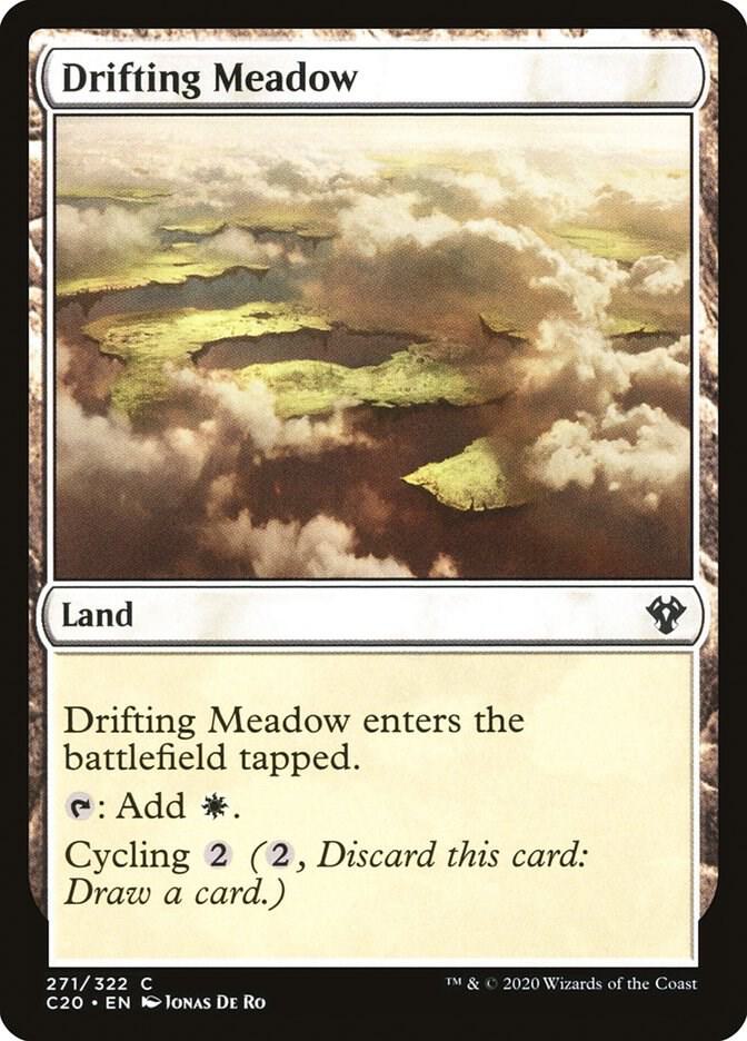 Drifting Meadow 271 Commander 2020 MTG C NM