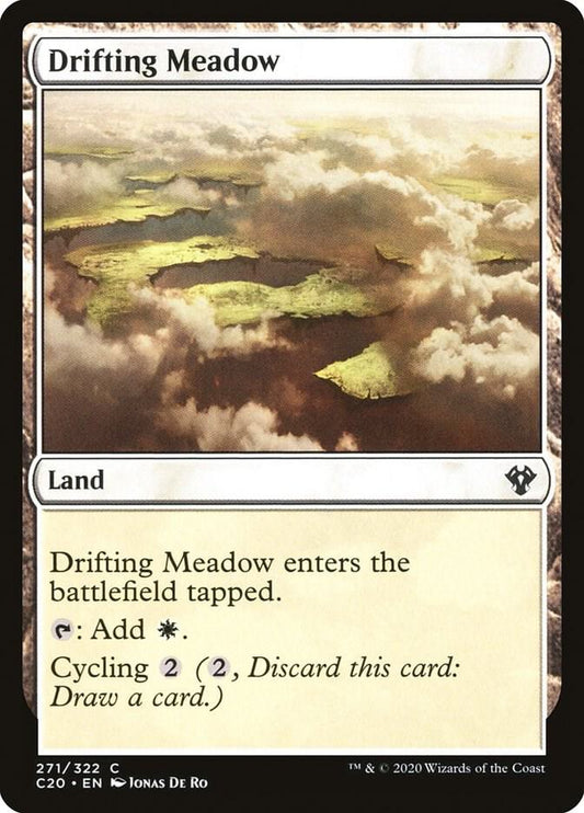 Drifting Meadow 271 Commander 2020 MTG C NM
