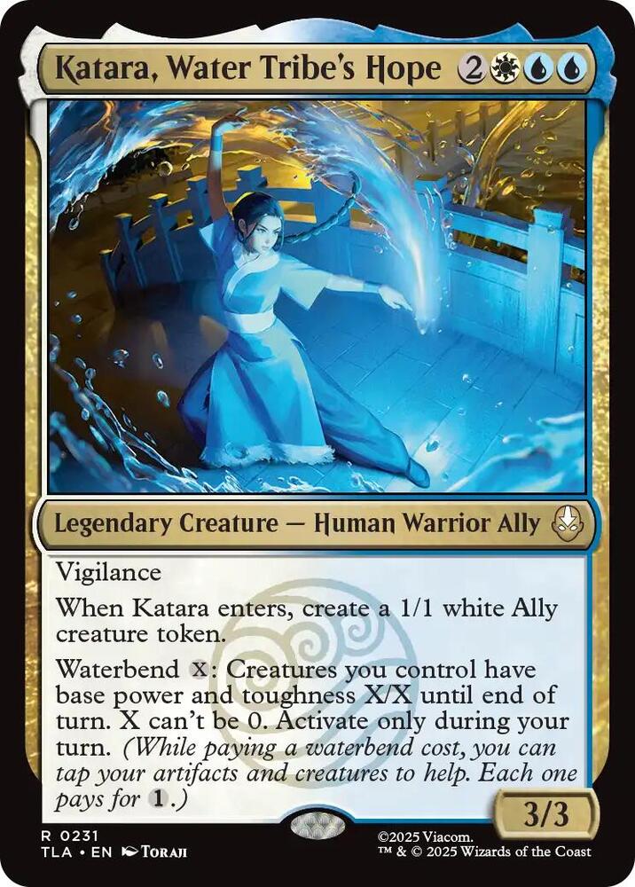 Katara, Water Tribe's Hope 231 Avatar: The Last Airbender MTG R NM