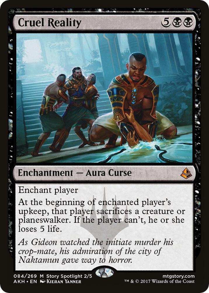 Cruel Reality 84 Amonkhet MTG Mythic NM