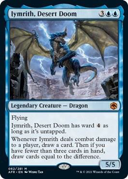 Iymrith, Desert Doom 62 Adventures in the Forgotten Realms MTG Mythic NM