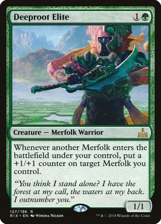 Deeproot Elite 127 Rivals of Ixalan MTG R NM