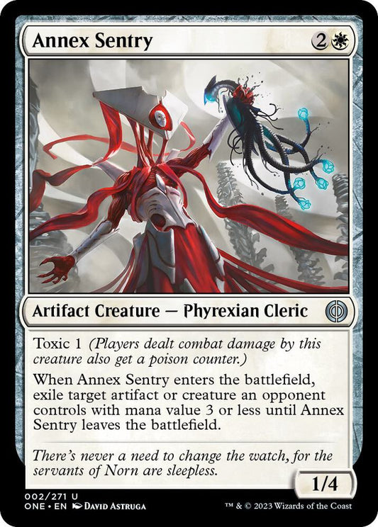 Annex Sentry 2 Phyrexia: All Will Be One MTG UC NM