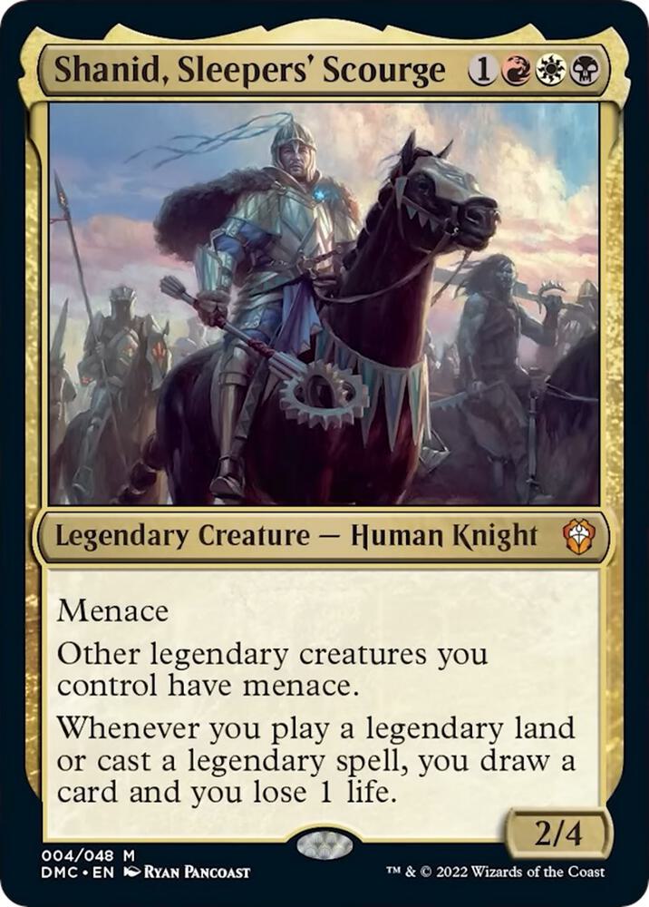 Shanid, Sleepers' Scourge 4 Commander: Dominaria United MTG Mythic NM
