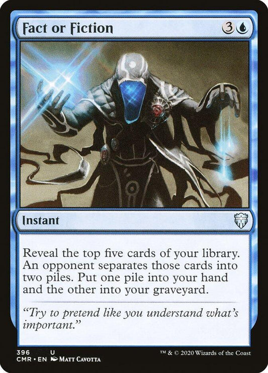 Fact or Fiction 396 Commander Legends MTG UC NM