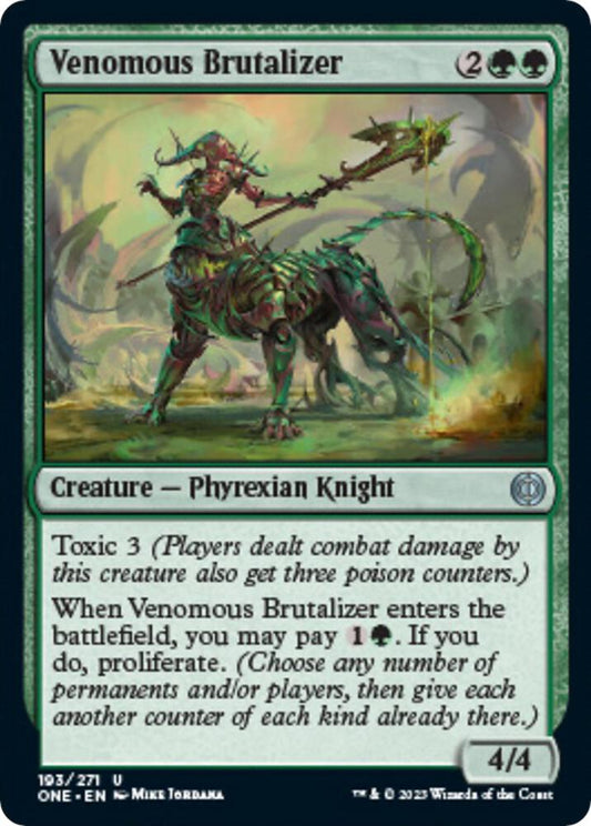 Venomous Brutalizer 193 Phyrexia: All Will Be One MTG UC NM