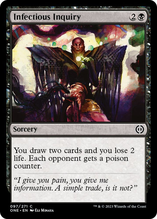 Infectious Inquiry 97 Phyrexia: All Will Be One MTG C NM