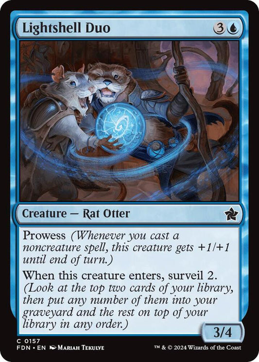 Lightshell Duo 157 Foundations MTG C NM