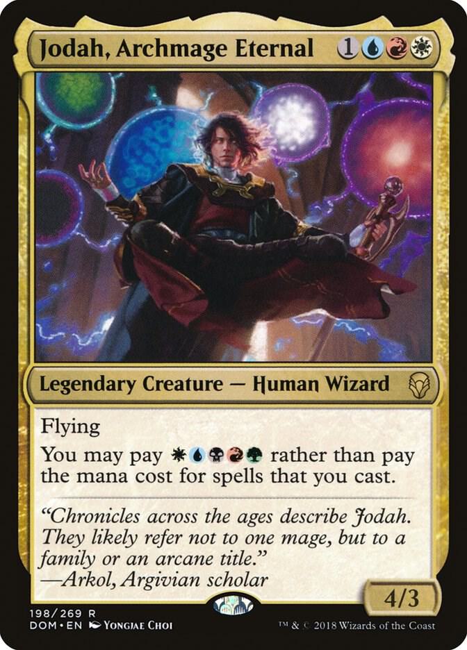 Jodah, Archmage Eternal 198 Dominaria MTG R NM