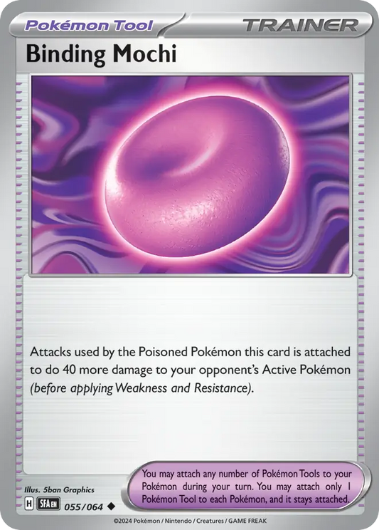 Binding Mochi 055/064 Shrouded Fable Pokemon UC NM